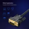 UGREEN VG101 VGA isane-isane kaabel 3M – kullatud, kahekordse ferriitsüdamikuga, Full HD 1080p