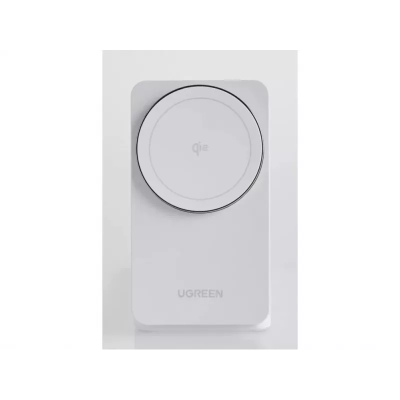 UGREEN juhtmevaba laadija 2-in-1 20W Qi2 45057 iPhone'ile ja AirPodidele, valge