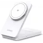 UGREEN juhtmevaba laadija 2-in-1 20W Qi2 45057 iPhone'ile ja AirPodidele, valge