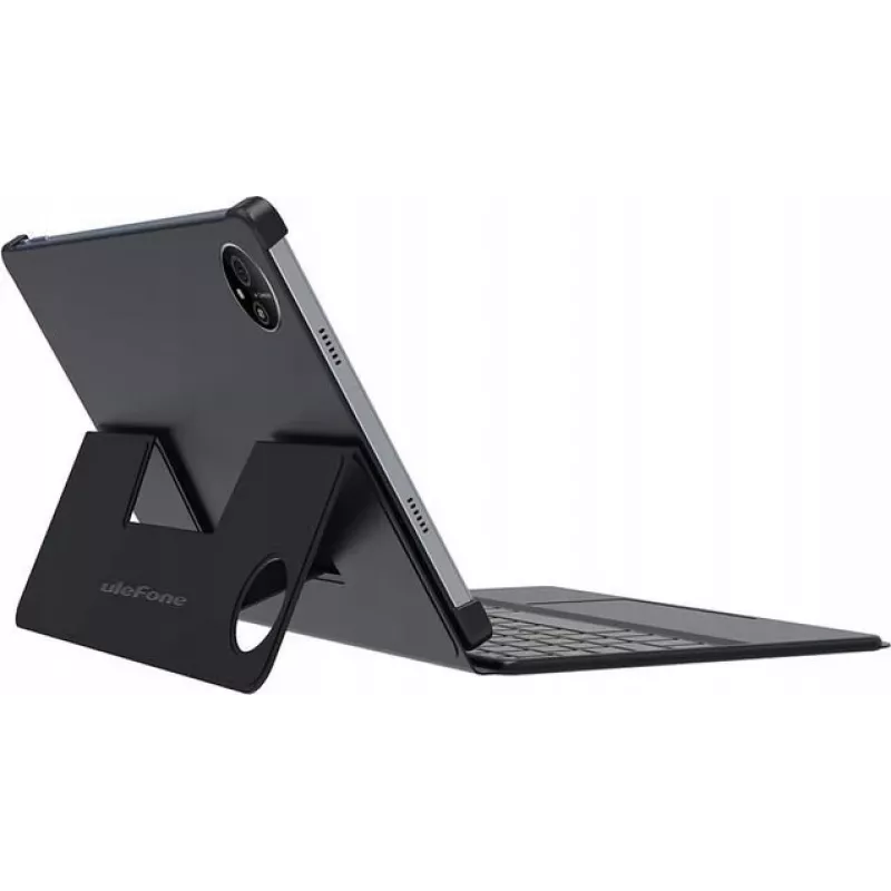 Ulefone Tab A11 Pro klaviatuuriümbris puuteplaadiga, QWERTY, Pogo Pin, must