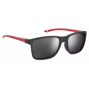Under Armour Children's Sunglasses UA7002S268F6T - Matte Black, Grey Lenses, 56mm