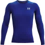 Under Armour HG Armour Comp LS meeste kompressioonist pikkade varrukatega T-särk Kuninglik sinine