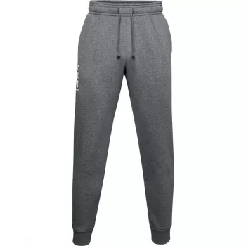 Under Armour meeste Rival Fleece 3Logo dressipüksid hall hele / must suurus S