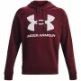 Under Armour meeste Rival Fleece suure logoga HD dressipluus küünipunane