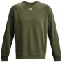 Under Armour meeste Rival Fleece ümmarguse kaelusega dressipluus khaki 1379755