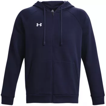 Under Armour meeste Rival Fleece täispikkuses lukuga dressipluus Academy