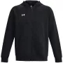 Under Armour meeste Rival Fleece täislukuga dressipluus must