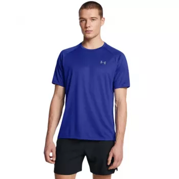 Under Armour Tech 2.0 lühikese varrukaga meeste T-särk Academy sinine suurus S