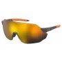 Under Armour UAHALFTIMEF2M Unisex Päikeseprillid - Must raam, Hall lääts, 65mm läätse laius, 120mm sääre pikkus