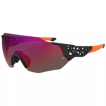 Under Armour UANEXTLEVEL8L meeste päikeseprillid - satiinmust raam, hall lääts, 99 mm läätse laius