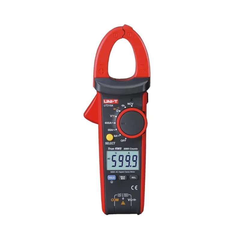 UNI-T 600 Amp TrueRMS Clamp Meter Model UT216A