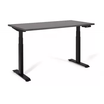 UNIQUE ACTIVE I Elektriline Kõrgusreguleeritav Laud 140x70 cm Must