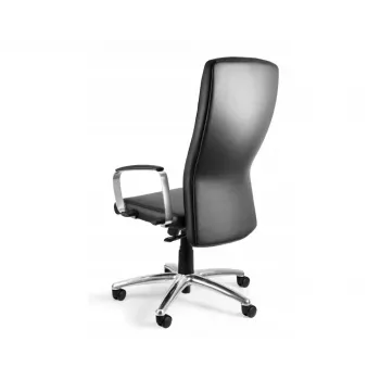 UNIQUE Adella C239 kontoritool, ehtne nahk HL-4, must