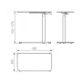 UNIQUE LAPTOP DESK Reguleeritava kõrgusega laud/tool Black