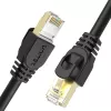 UNITEK Cat.7 SSTP Ethernet patch-kaabel RJ45, 0,5m, hall, 10Gbps, 600MHz, kullatud
