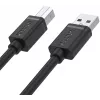 UNITEK USB 2.0 Type-A isane – Type-B isane kaabel 2m must