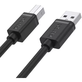UNITEK USB 2.0 Type-A isane – Type-B isane kaabel 2m must
