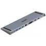 UNITEK USB-C dokkimisjaam DisplayLink 4K@30Hz 5Gbps PD 100W