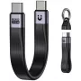 UNITEK USB4 võtmehoidja kaabel USB-C – USB-C 40Gbps 240W PD 8K 13cm must