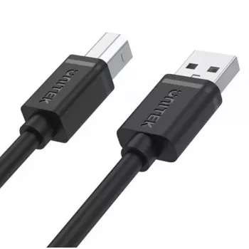 UNITEK Y-C430GBK USB 2.0 A isane B isane kaabel 1m must