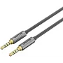 UNITEK Y-C926ABK 3,5mm isane-isane stereo helikaabel 1m kullatud