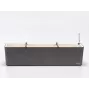 URBALIVE BERBERIS isekastuv ristkülikukujuline lillepott 80 x 20 cm, hall