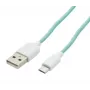 USAMS US-SJ098 USB A to Micro USB laadimiskaabel 1M tsüaansinine