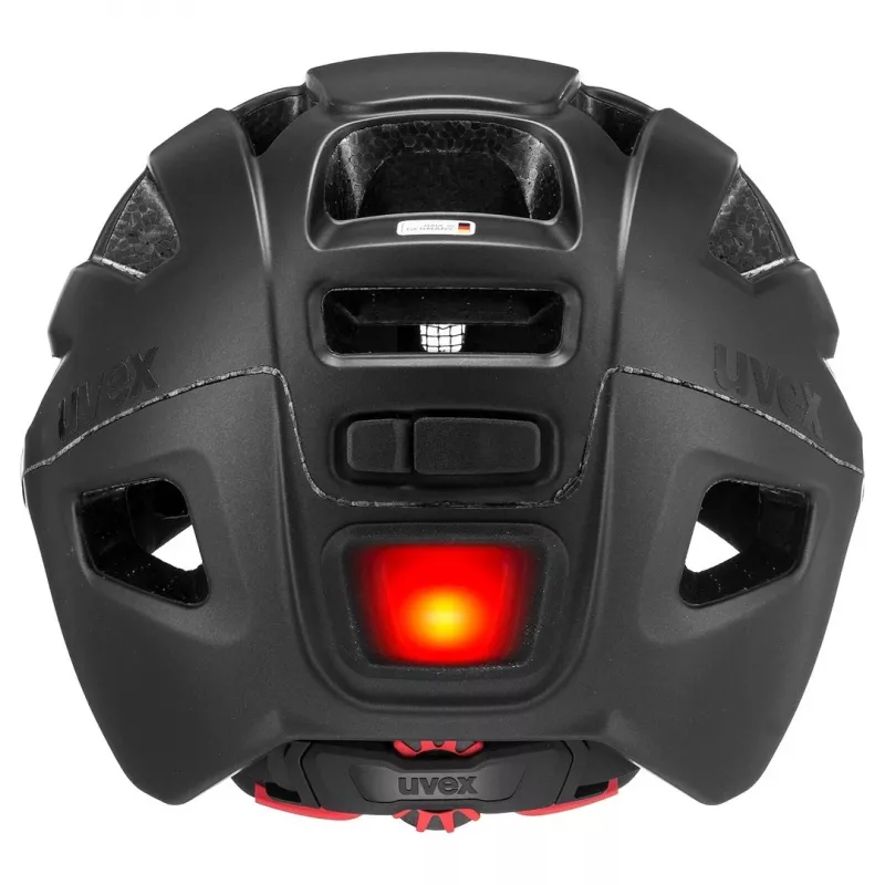 UVEX Finale Visor Cycling Helmet 56-61cm, Black Matt