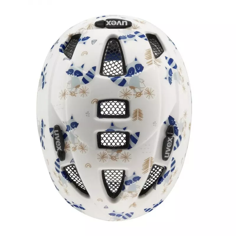 UVEX Kid 2 CC laste jalgrattakiiver 46-52 cm, Raccoon Matt
