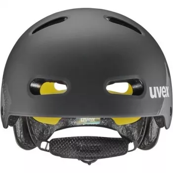 UVEX Kid 4 Style MIPS laste jalgrattakiiver, must matt