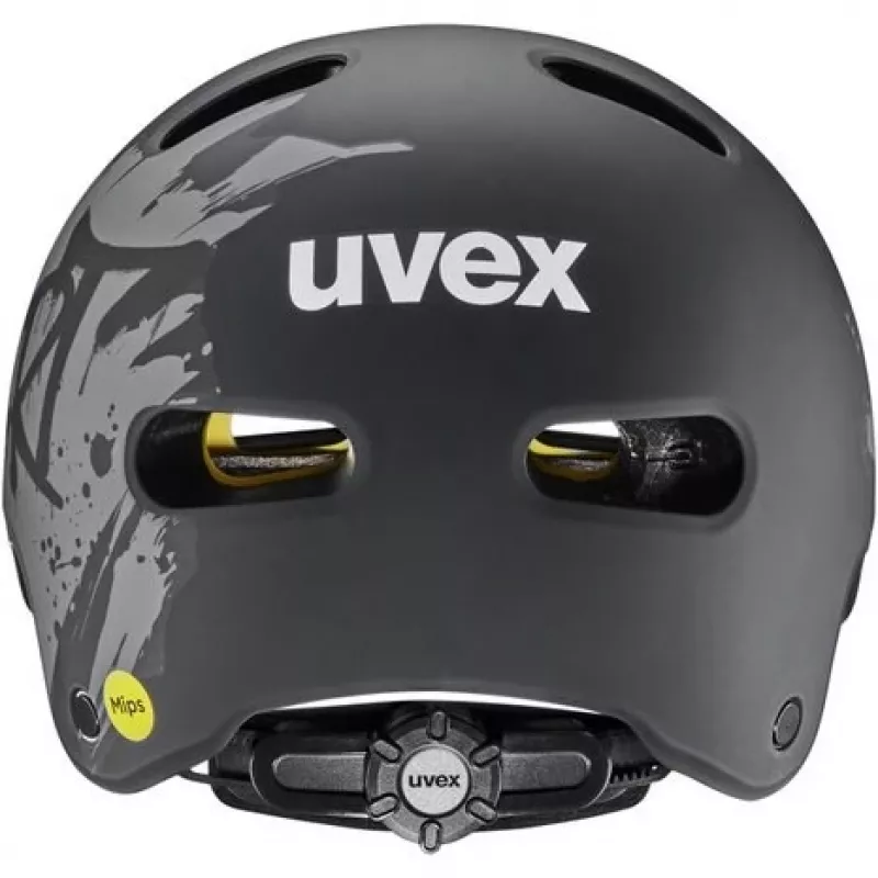 UVEX Kid 4 Style MIPS laste jalgrattakiiver, must matt