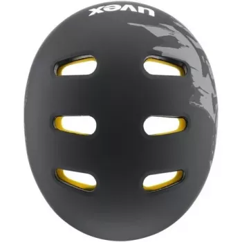UVEX Kid 4 Style MIPS laste jalgrattakiiver, must matt