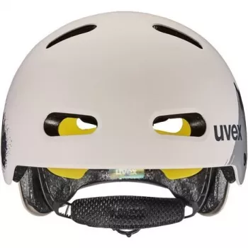 UVEX Kid 4 Style MIPS laste jalgrattakiiver, Dirt Warm Grey