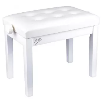 V-TONE BENCH 1 WH Piano Bench White