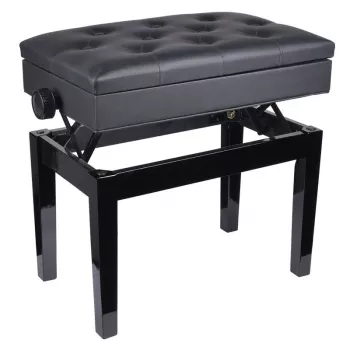 V-TONE BENCH 2 BK Klaveripink hoiuruumiga, must