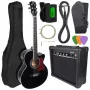 V-TONE EAG SET BK Elektroakustiline Kitarr + Võimendi Komplekt, Must