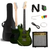 V-TONE EGW 39 GR Elektrikitarr 4/4 Stratocaster Roheline
