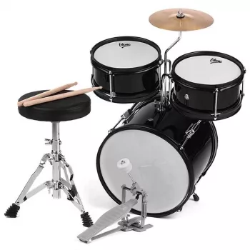 V-TONE VD JUNIOR BK 5-osaline noorte akustiline trummi komplekt lastele, must