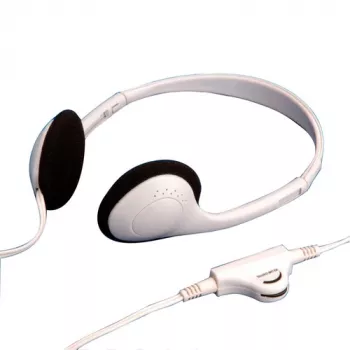 VALUE 15.99.1316 On-Ear juhtmega peakomplekt poomimikrofoniga – stereo, must