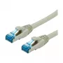 VALUE Patch-kaabel RJ-45 (M) – RJ-45 (M) 10 m SFTP PiMF CAT 6e valatud keerdpaar, hall