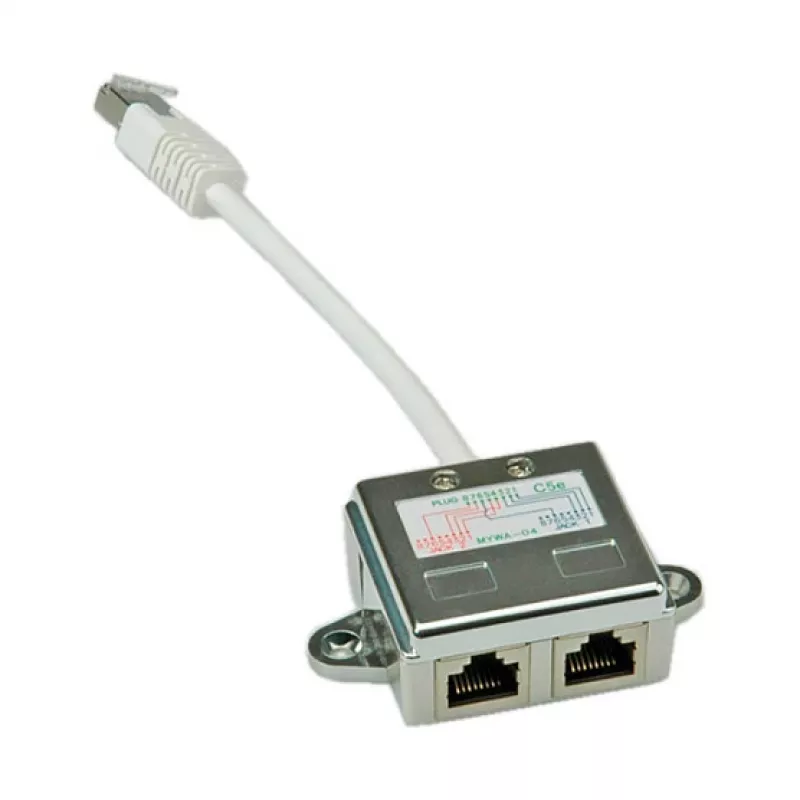 VALUE T-Adapter Cat.5e Class D STP