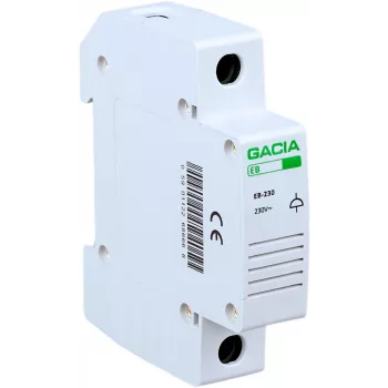 VCX BELL DIN-liistule paigaldatav modulaarne kell 230V AC 85dB