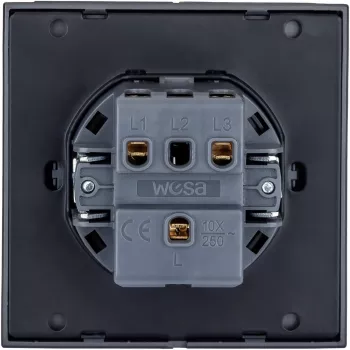 VCX CC TR 01 üksik hall WESA-pistik – kruviklemm, 32 A, 450 V