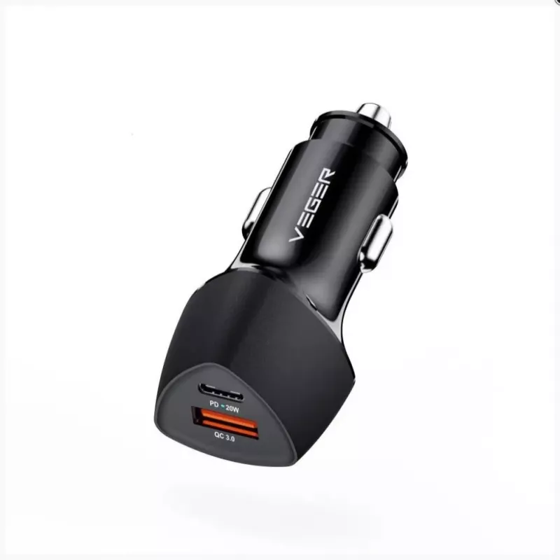 Veger CC50 Rigorous PD38W (1A1C) autolaadija must