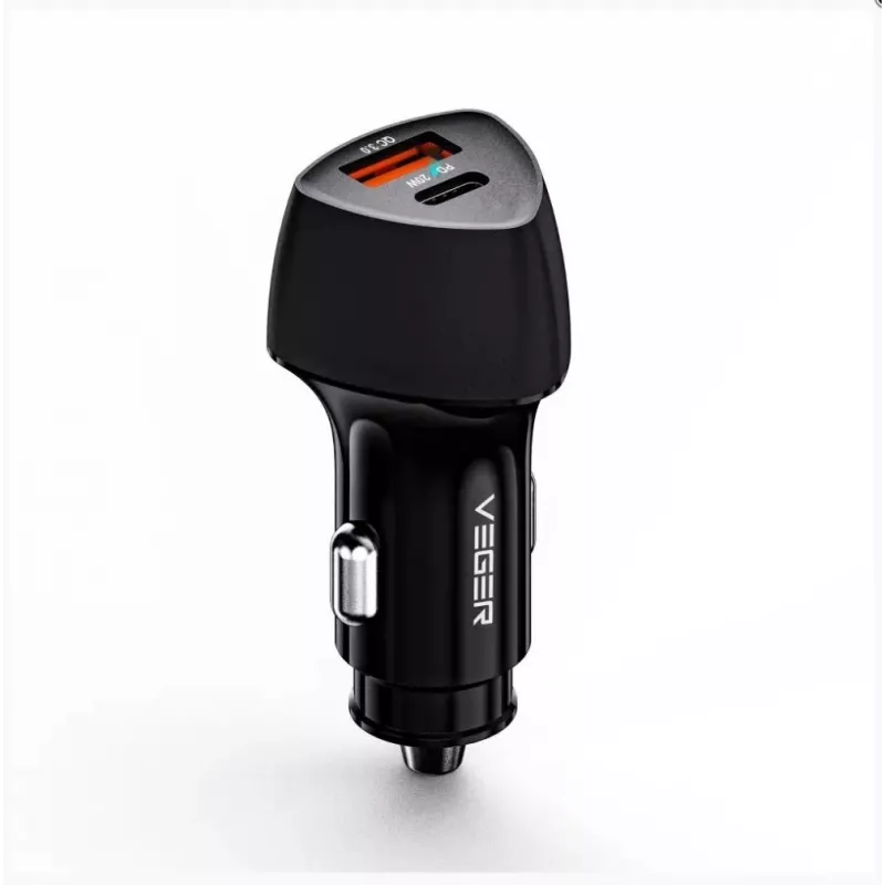 Veger CC50 Rigorous PD38W (1A1C) autolaadija must