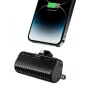 Veger PlugOn Power Bank (W0558P) 5000 mAh 20W PD QC3.0 sisseehitatud Lightning-pistikuga must