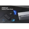Veger Powerbank T100 (W2032C-100) PD QC3.0 5A 100W 20000 mAh Must