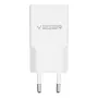 VEGER USB-A + USB-C QC PD 30W seinadapter 30W1A1C Valge