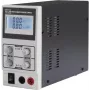 Velleman LABPS6005SM 60V 5A 300W reguleeritud alalispinge labori toiteallikas LED-ekraaniga, must/hall