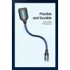 VENTION CCSBB USB 2.0 Type-C Isane USB-A Emane Adapterkaabel 0.15m Must